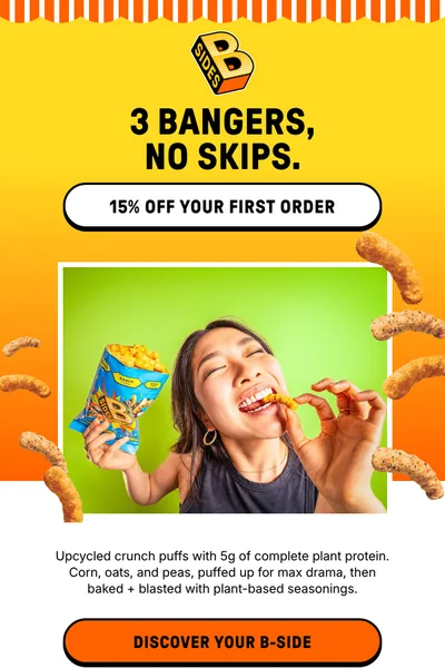 Ecommerce email design for B