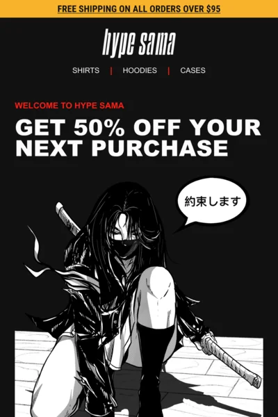 Loyalty program email design for ecommerce